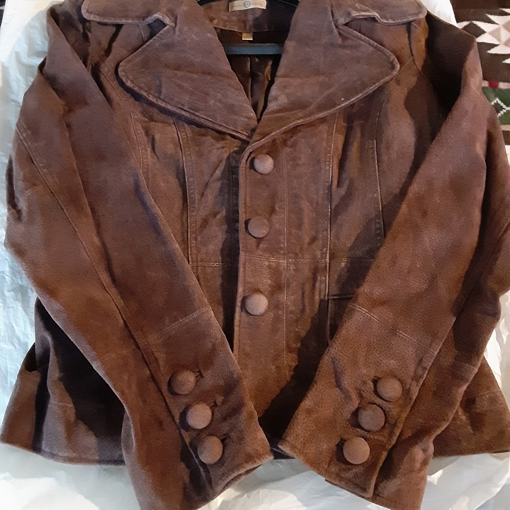 Leather jacket